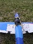 Avion Bleu - Serge - test parachute